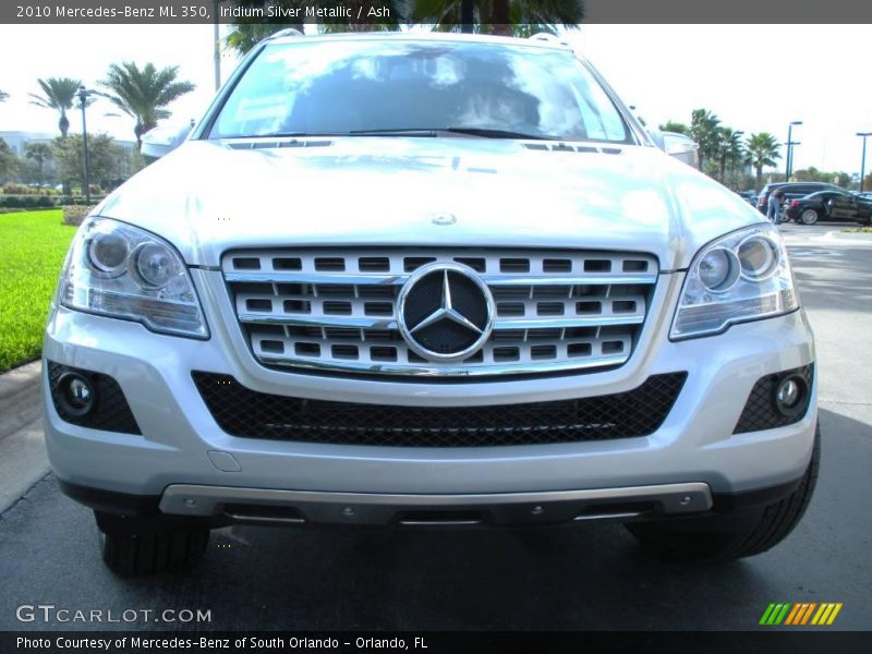 Iridium Silver Metallic / Ash 2010 Mercedes-Benz ML 350