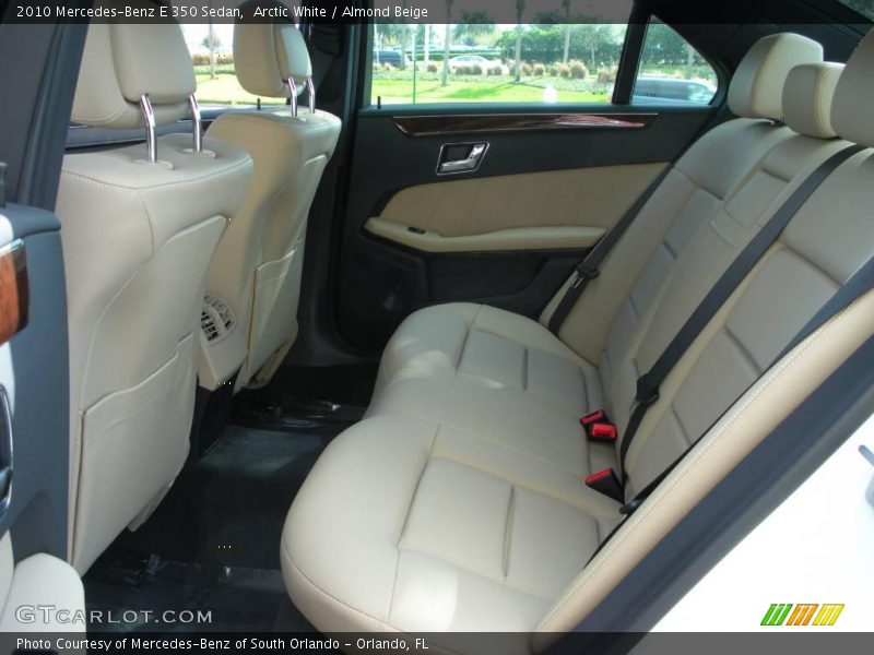 Arctic White / Almond Beige 2010 Mercedes-Benz E 350 Sedan
