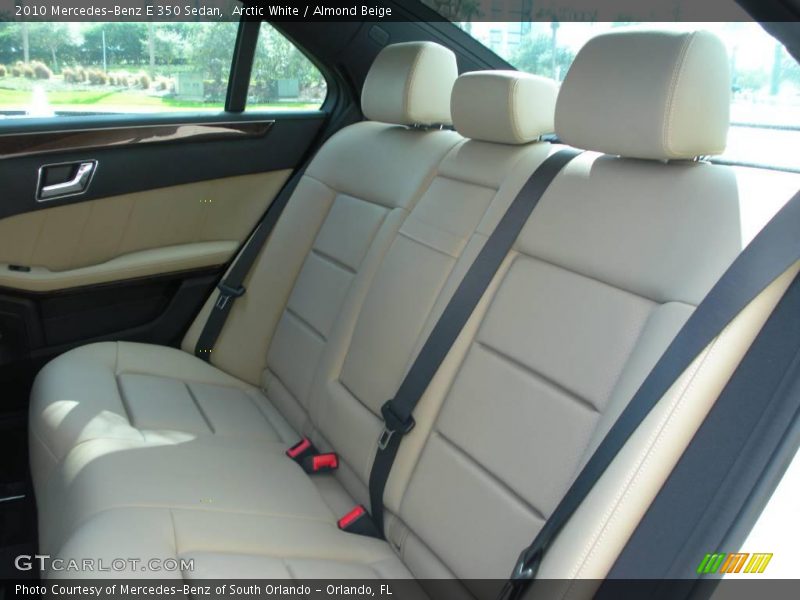 Arctic White / Almond Beige 2010 Mercedes-Benz E 350 Sedan