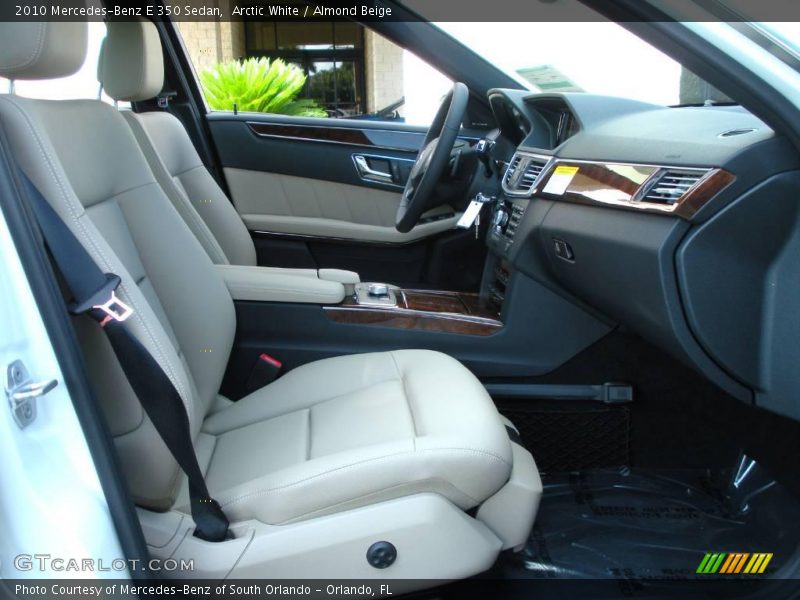 Arctic White / Almond Beige 2010 Mercedes-Benz E 350 Sedan