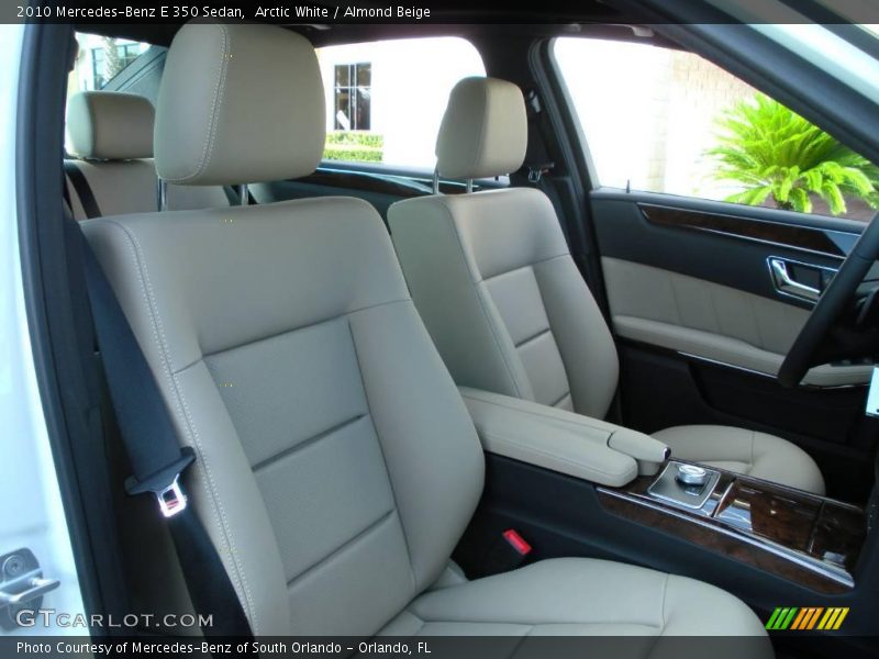 Arctic White / Almond Beige 2010 Mercedes-Benz E 350 Sedan