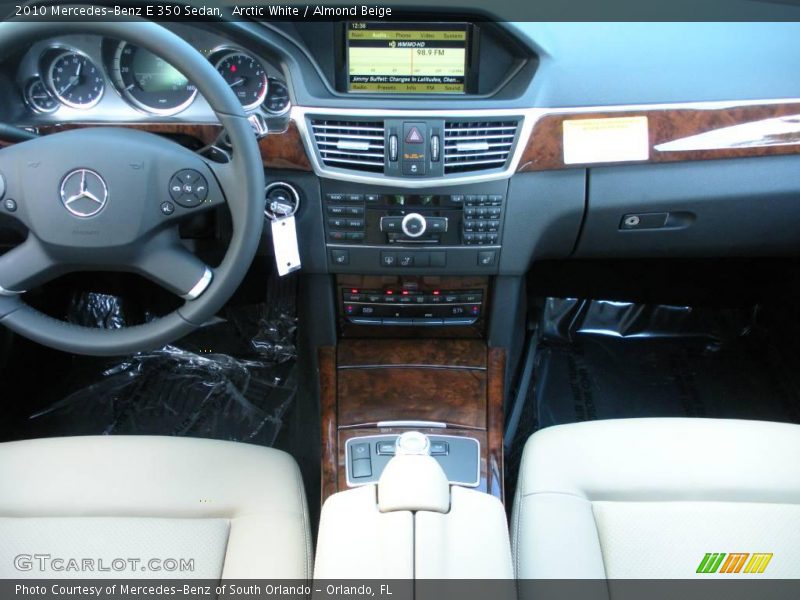 Arctic White / Almond Beige 2010 Mercedes-Benz E 350 Sedan
