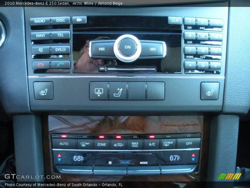 Arctic White / Almond Beige 2010 Mercedes-Benz E 350 Sedan