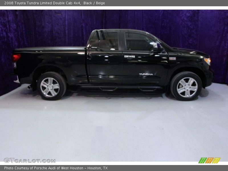 Black / Beige 2008 Toyota Tundra Limited Double Cab 4x4
