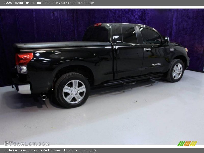 Black / Beige 2008 Toyota Tundra Limited Double Cab 4x4