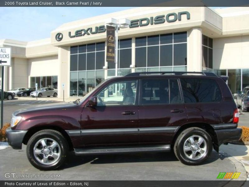 Black Garnet Pearl / Ivory 2006 Toyota Land Cruiser