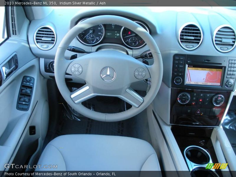 Iridium Silver Metallic / Ash 2010 Mercedes-Benz ML 350