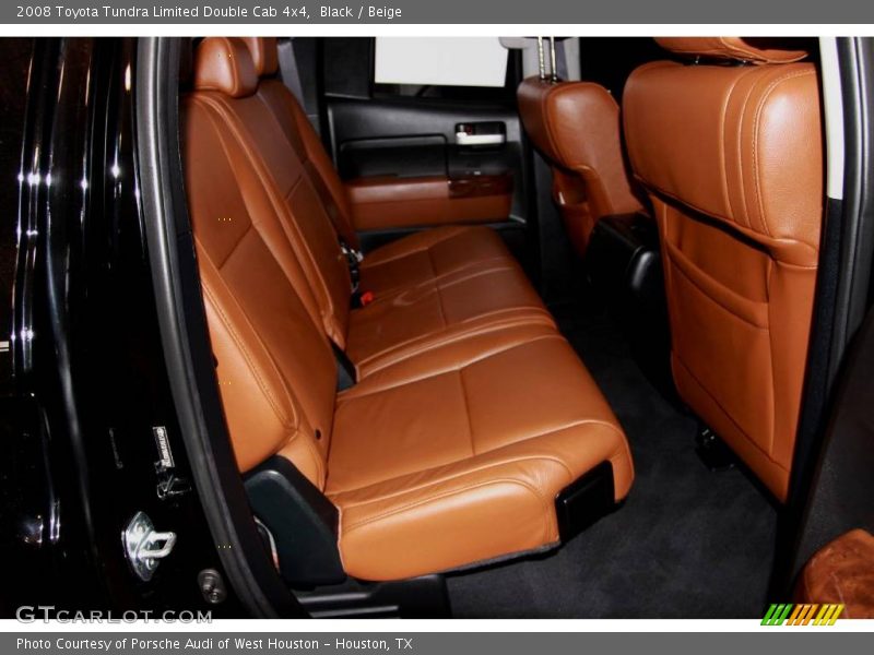 Black / Beige 2008 Toyota Tundra Limited Double Cab 4x4