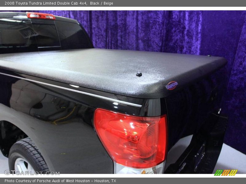 Black / Beige 2008 Toyota Tundra Limited Double Cab 4x4