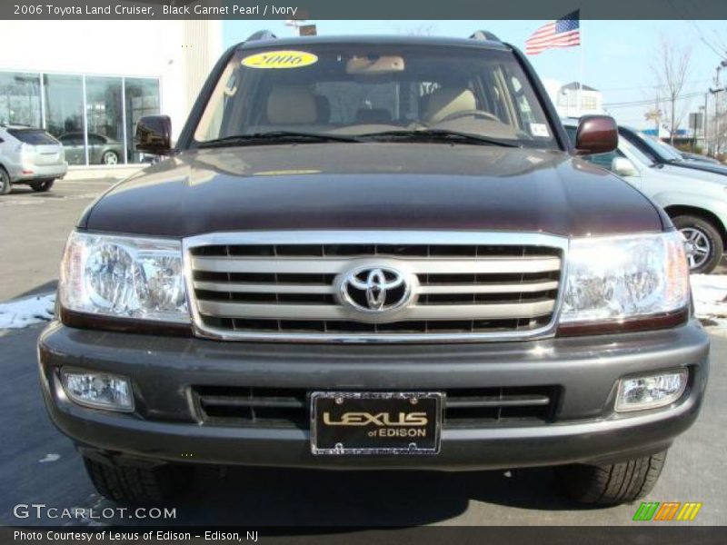 Black Garnet Pearl / Ivory 2006 Toyota Land Cruiser