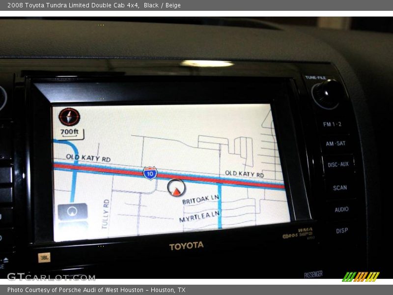 Black / Beige 2008 Toyota Tundra Limited Double Cab 4x4