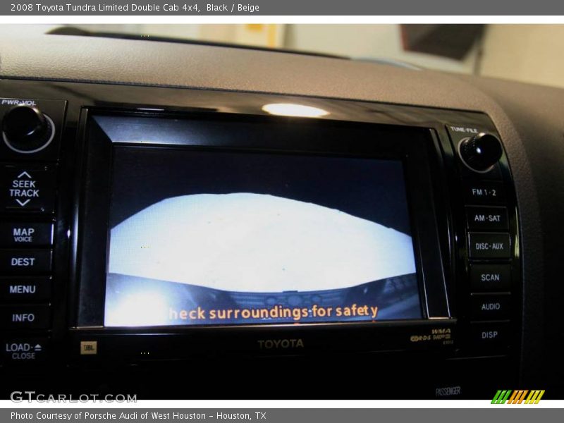 Black / Beige 2008 Toyota Tundra Limited Double Cab 4x4