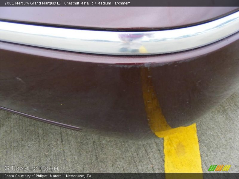 Chestnut Metallic / Medium Parchment 2001 Mercury Grand Marquis LS