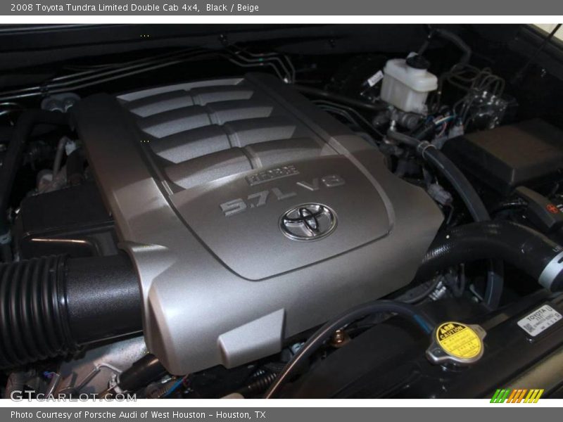 Black / Beige 2008 Toyota Tundra Limited Double Cab 4x4