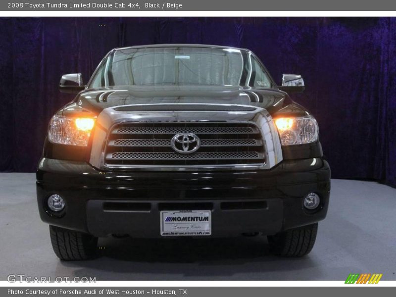 Black / Beige 2008 Toyota Tundra Limited Double Cab 4x4