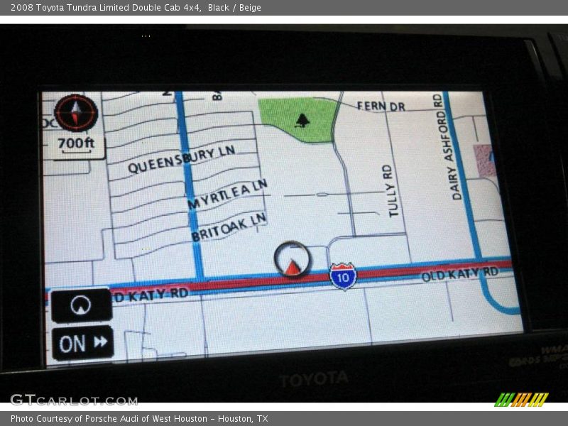 Black / Beige 2008 Toyota Tundra Limited Double Cab 4x4