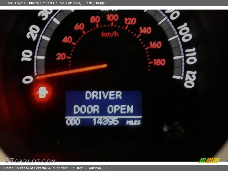 Black / Beige 2008 Toyota Tundra Limited Double Cab 4x4