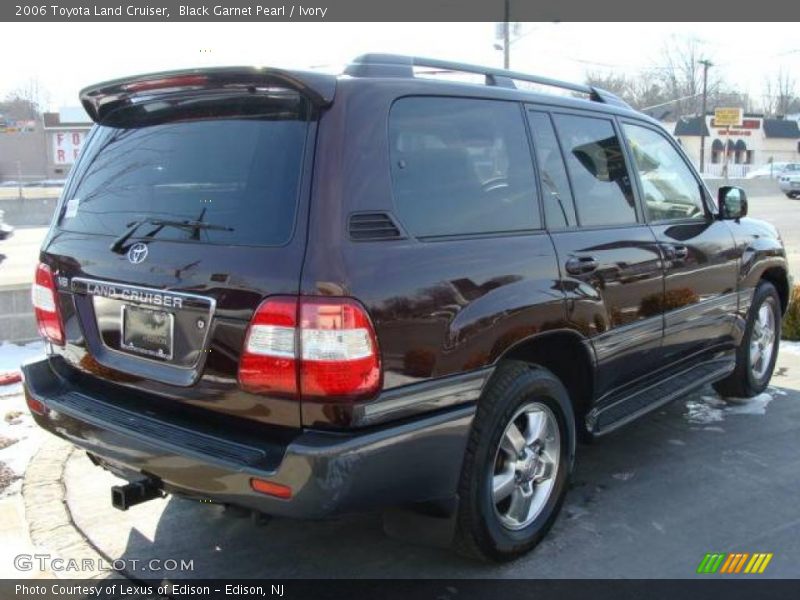 Black Garnet Pearl / Ivory 2006 Toyota Land Cruiser