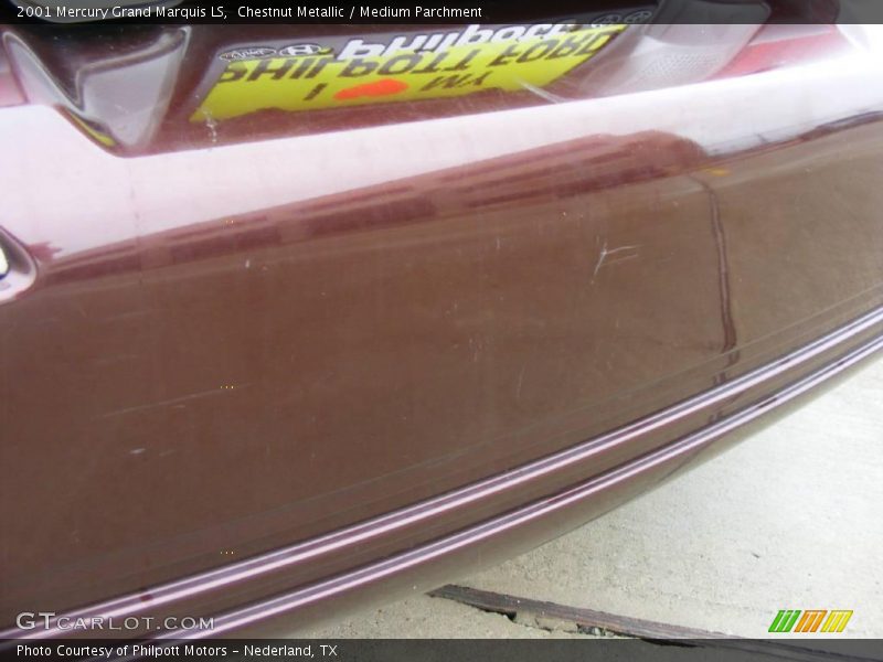 Chestnut Metallic / Medium Parchment 2001 Mercury Grand Marquis LS