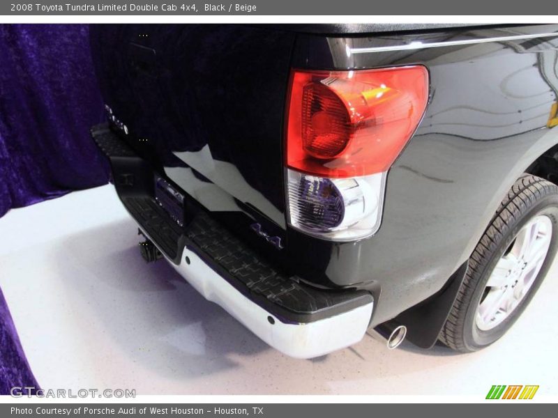 Black / Beige 2008 Toyota Tundra Limited Double Cab 4x4