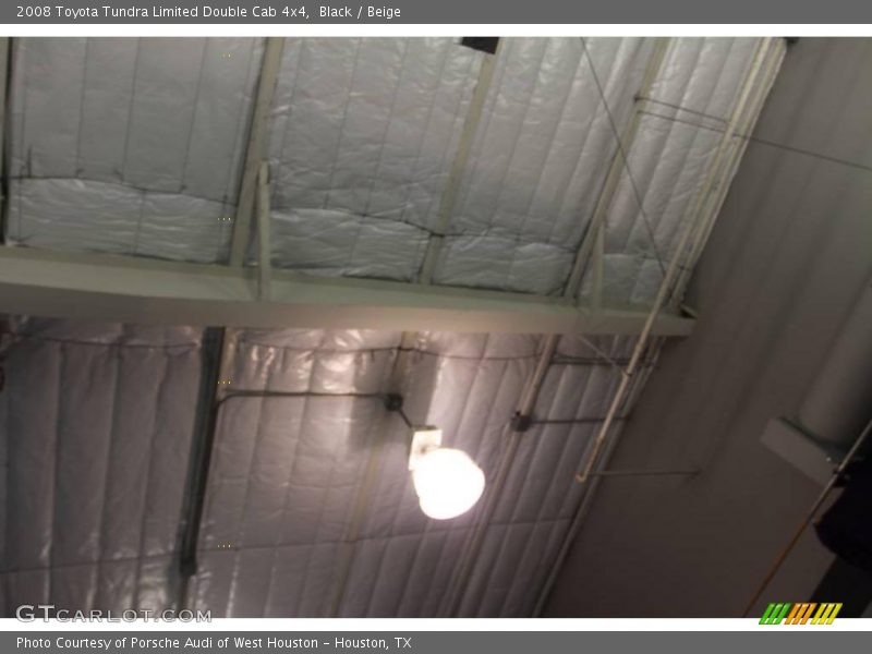 Black / Beige 2008 Toyota Tundra Limited Double Cab 4x4