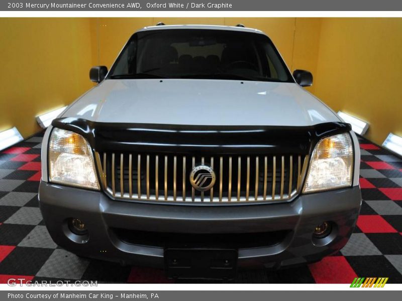 Oxford White / Dark Graphite 2003 Mercury Mountaineer Convenience AWD