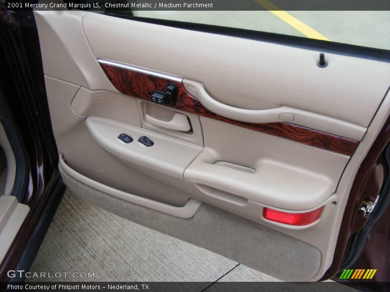 Chestnut Metallic / Medium Parchment 2001 Mercury Grand Marquis LS