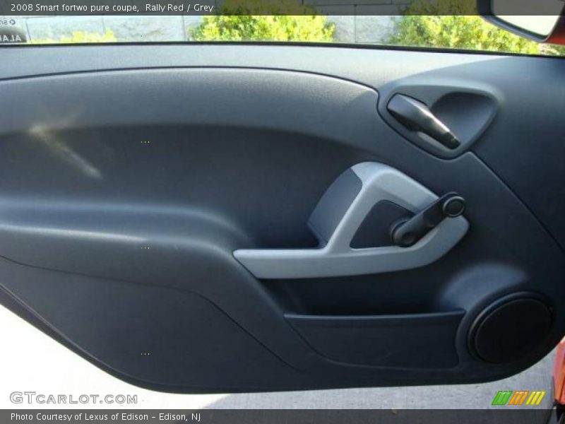 Rally Red / Grey 2008 Smart fortwo pure coupe