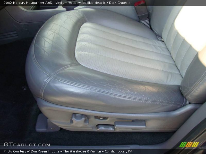 Medium Wedgewood Blue Metallic / Dark Graphite 2002 Mercury Mountaineer AWD