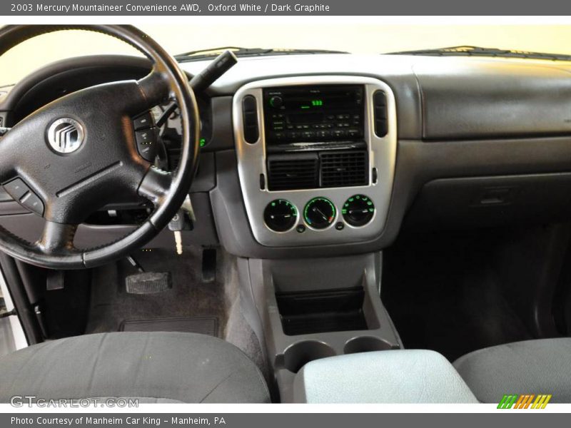 Oxford White / Dark Graphite 2003 Mercury Mountaineer Convenience AWD