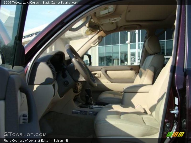 Black Garnet Pearl / Ivory 2006 Toyota Land Cruiser