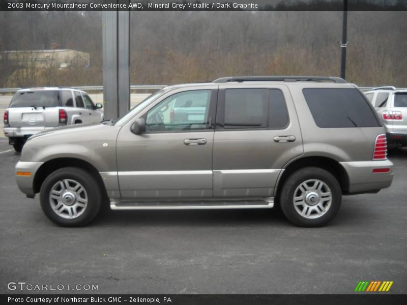 Mineral Grey Metallic / Dark Graphite 2003 Mercury Mountaineer Convenience AWD