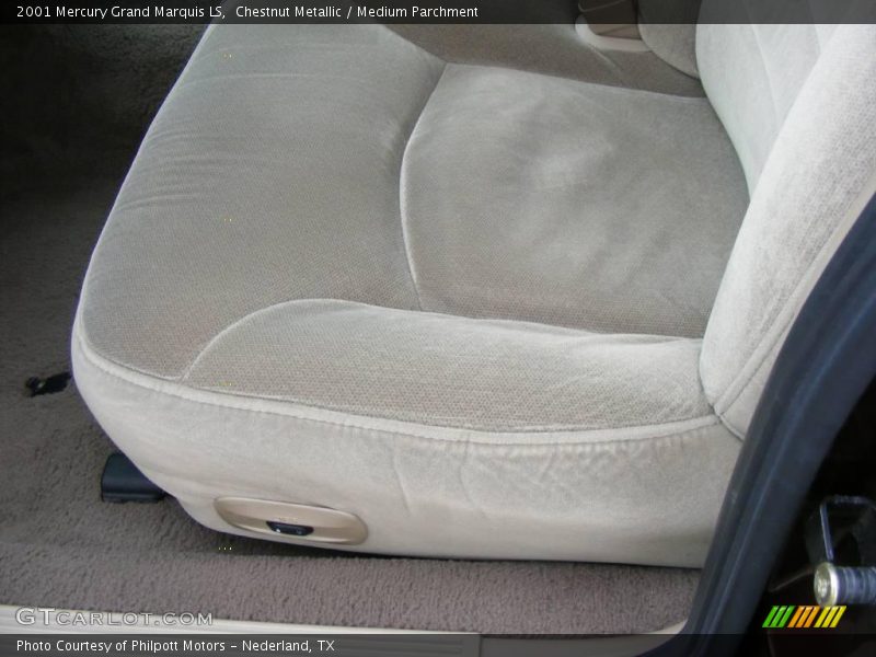 Chestnut Metallic / Medium Parchment 2001 Mercury Grand Marquis LS