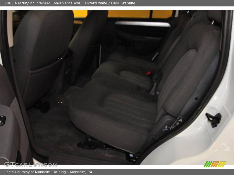 Oxford White / Dark Graphite 2003 Mercury Mountaineer Convenience AWD