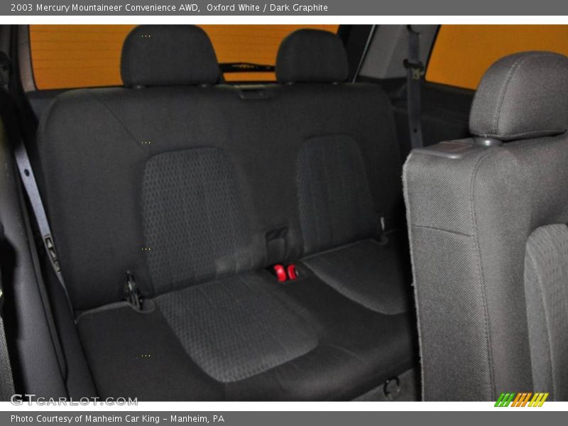 Oxford White / Dark Graphite 2003 Mercury Mountaineer Convenience AWD