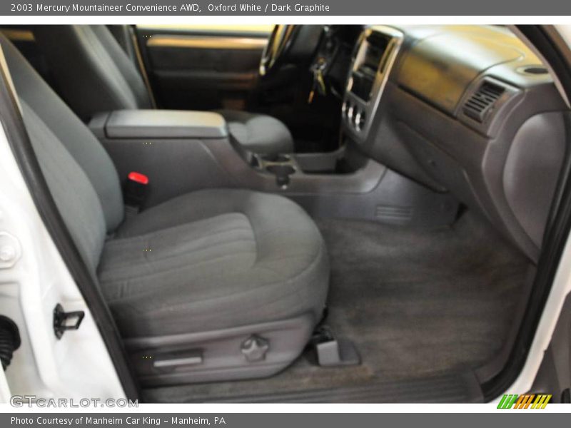 Oxford White / Dark Graphite 2003 Mercury Mountaineer Convenience AWD