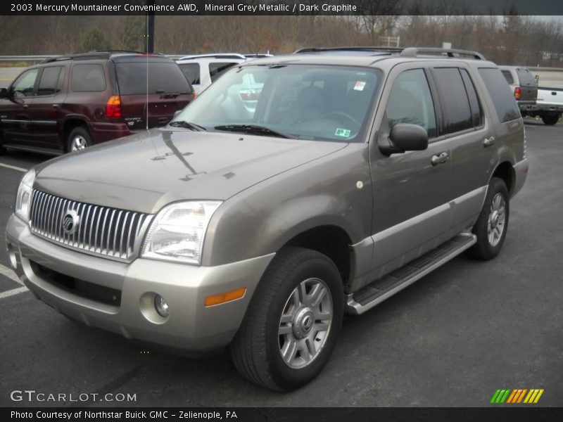 Mineral Grey Metallic / Dark Graphite 2003 Mercury Mountaineer Convenience AWD