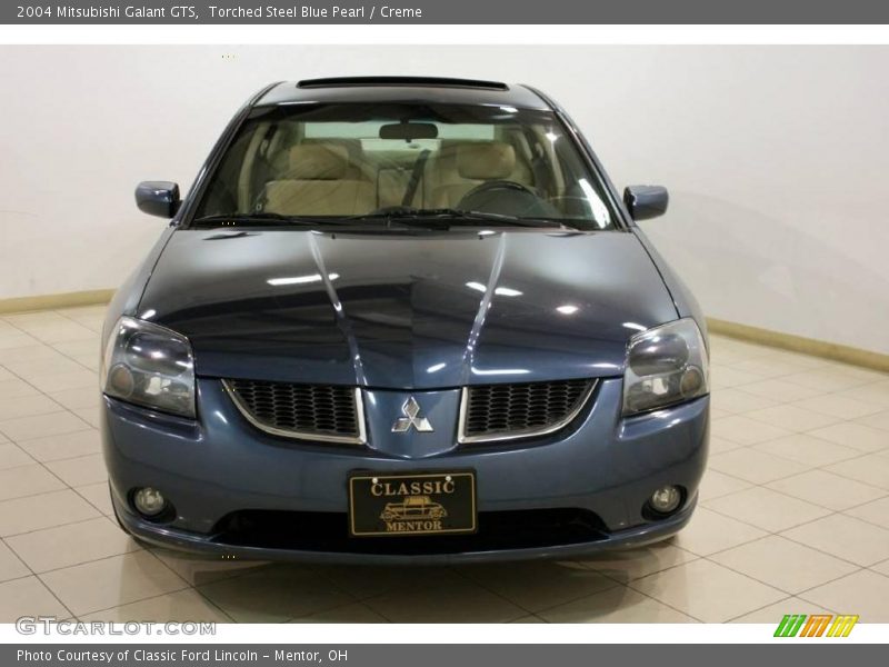 Torched Steel Blue Pearl / Creme 2004 Mitsubishi Galant GTS