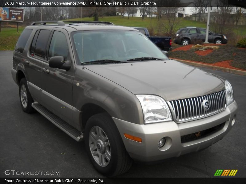 Mineral Grey Metallic / Dark Graphite 2003 Mercury Mountaineer Convenience AWD