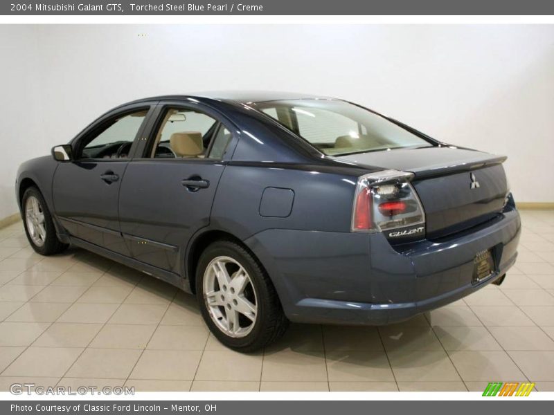 Torched Steel Blue Pearl / Creme 2004 Mitsubishi Galant GTS