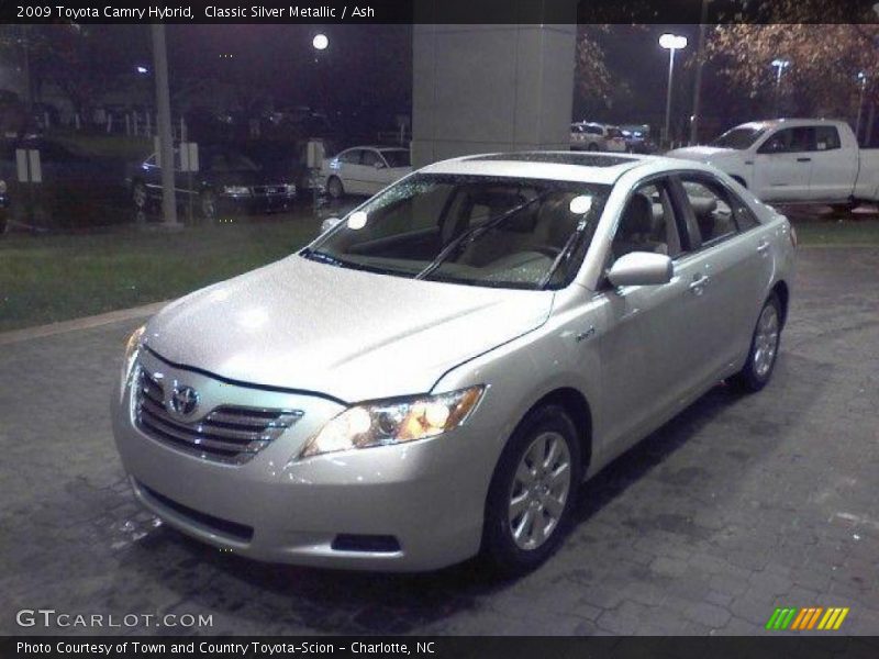 Classic Silver Metallic / Ash 2009 Toyota Camry Hybrid