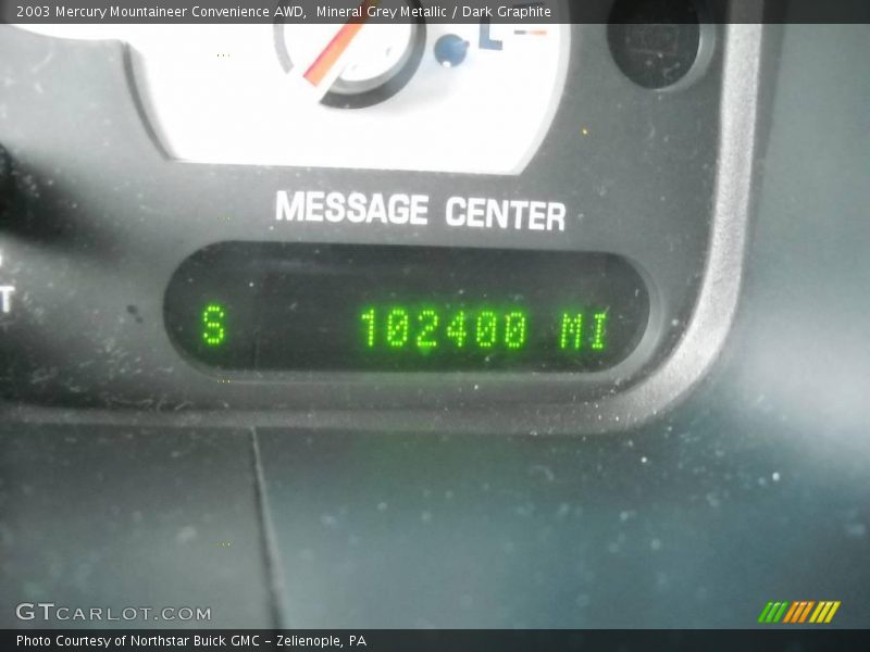 Mineral Grey Metallic / Dark Graphite 2003 Mercury Mountaineer Convenience AWD