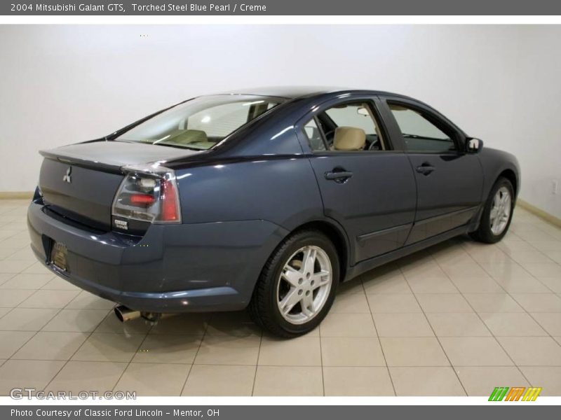 Torched Steel Blue Pearl / Creme 2004 Mitsubishi Galant GTS