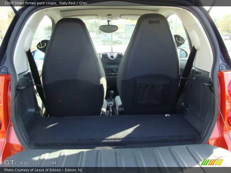 Rally Red / Grey 2008 Smart fortwo pure coupe