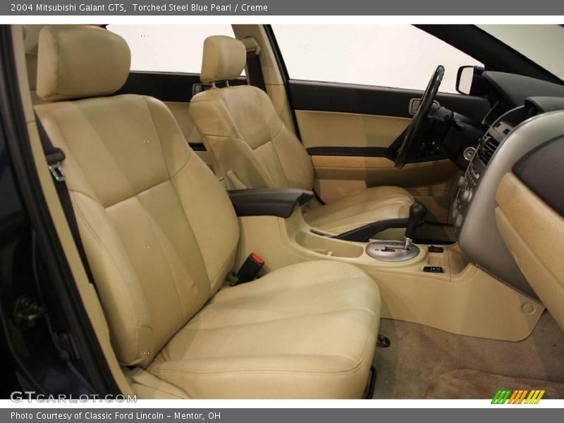 Torched Steel Blue Pearl / Creme 2004 Mitsubishi Galant GTS