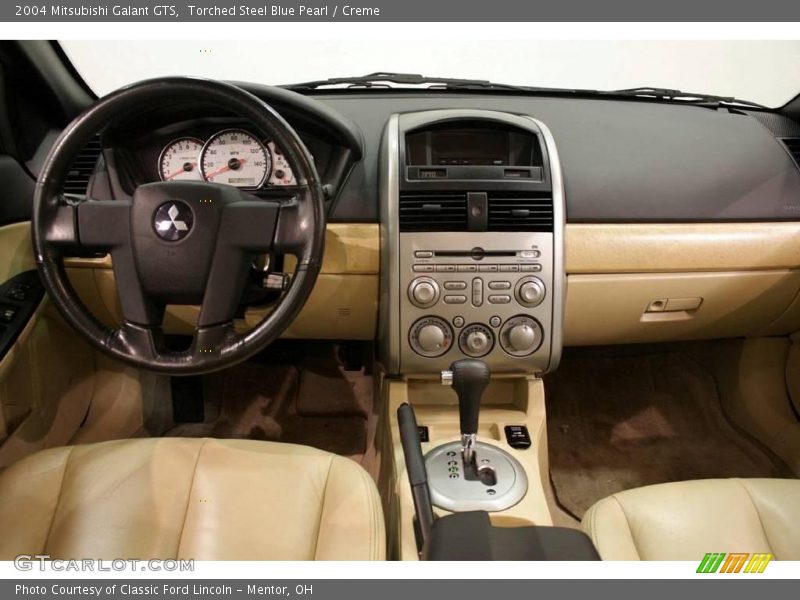 Torched Steel Blue Pearl / Creme 2004 Mitsubishi Galant GTS