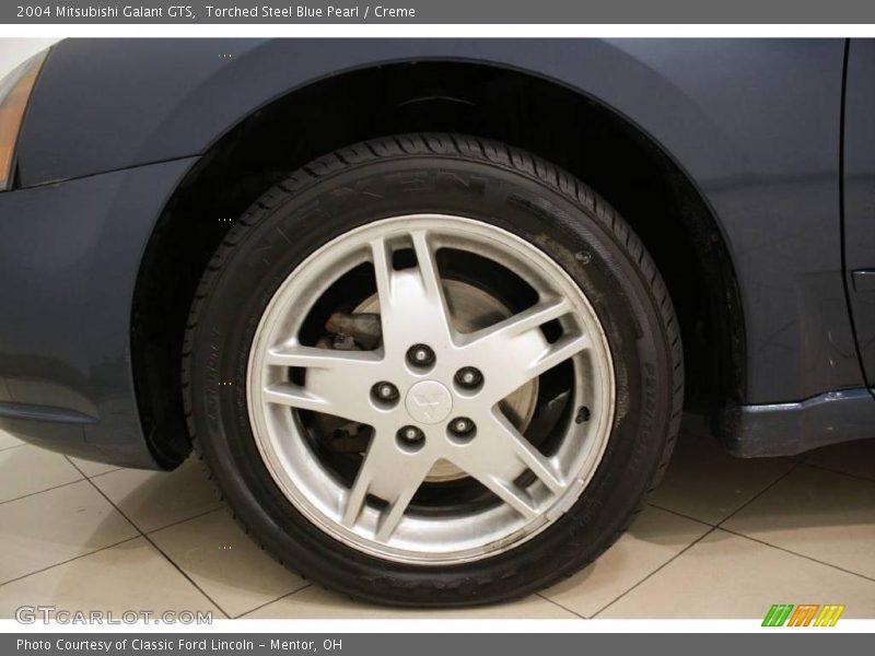 Torched Steel Blue Pearl / Creme 2004 Mitsubishi Galant GTS