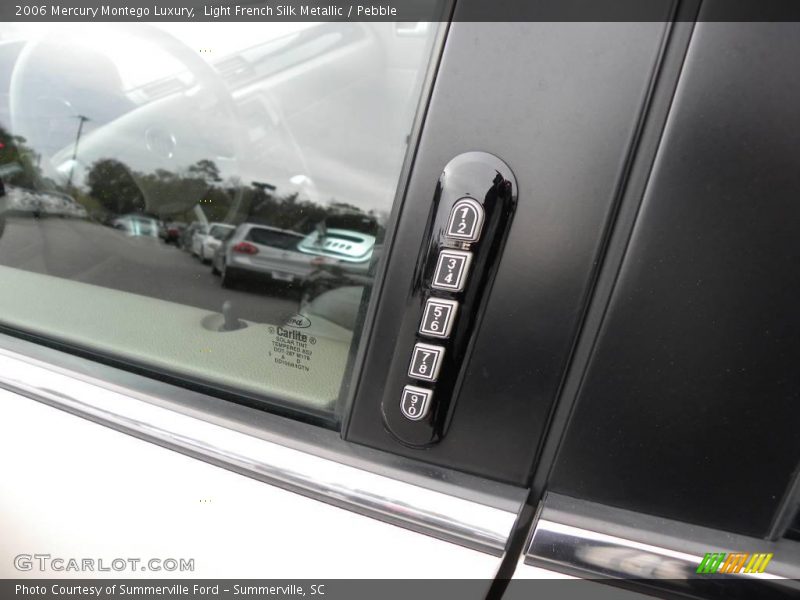 Light French Silk Metallic / Pebble 2006 Mercury Montego Luxury