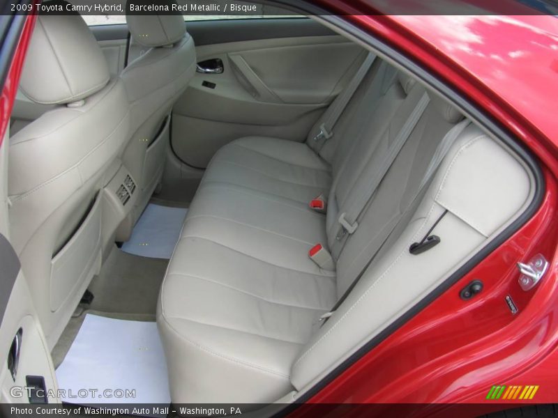 Barcelona Red Metallic / Bisque 2009 Toyota Camry Hybrid