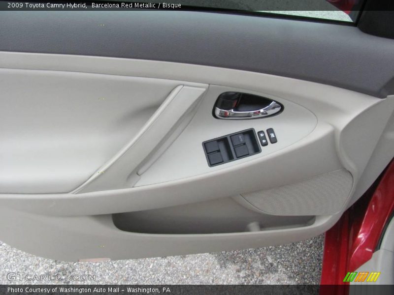Barcelona Red Metallic / Bisque 2009 Toyota Camry Hybrid
